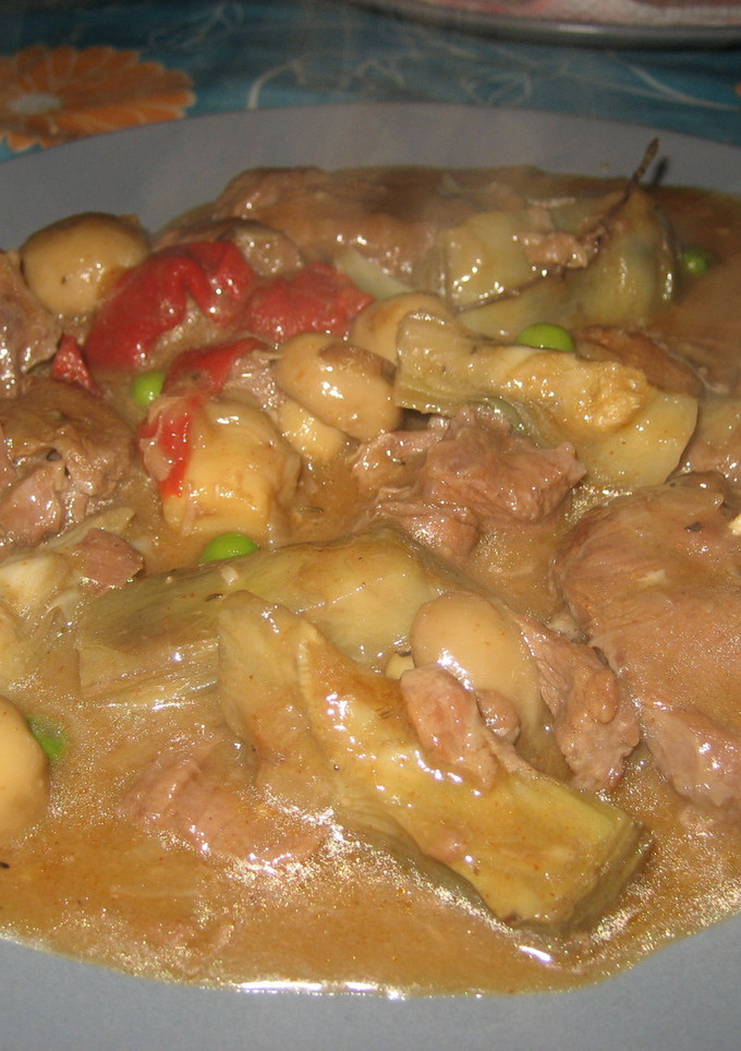 Una foto de Cerdo guisado con cerveza