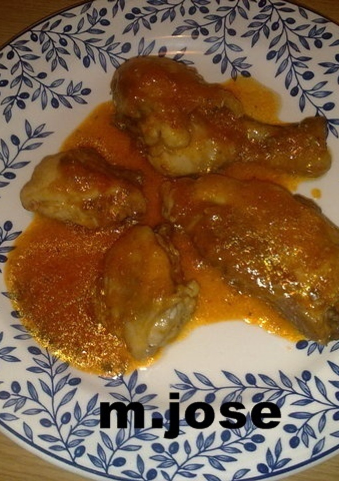 Una foto de Pollo a la pia 