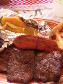 Una foto de Carne asada a las brasas