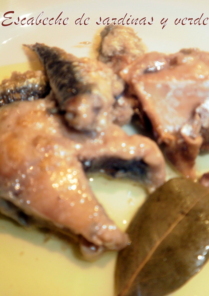 Una foto de Escabeche de sardinas crudas