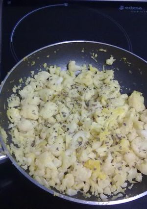 Una foto de Coliflor esparragada