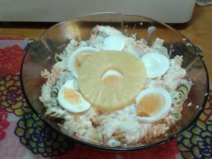 Manera fácil Hacer Ensalada de pasta con piña  que Delicioso