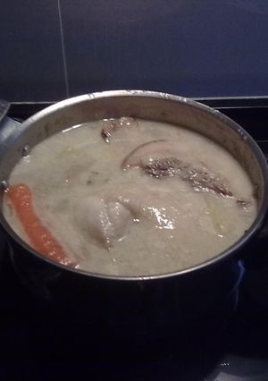 Una foto de Puchero con arroz