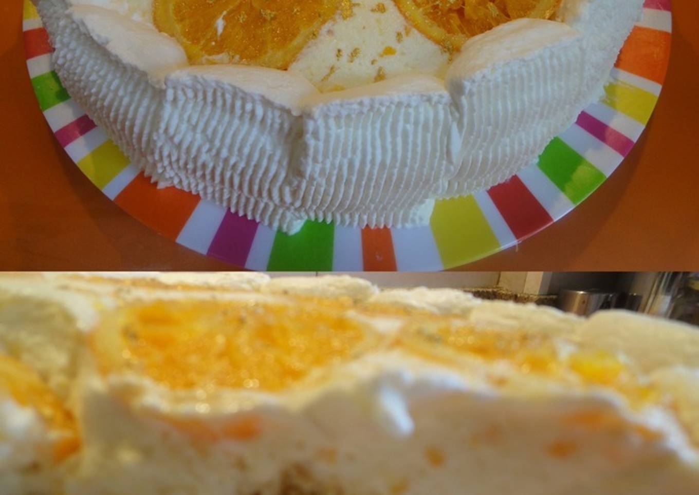 Tarta de naranja <br />