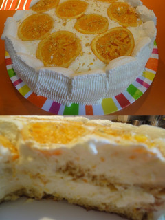 Una foto de Tarta de naranja