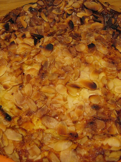 Una foto de Tarta de queso y manzana