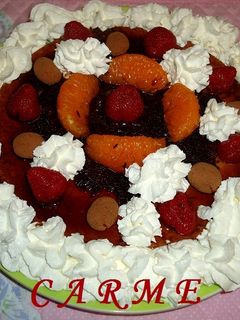 Una foto de Flan cremoso de huevo almendrado