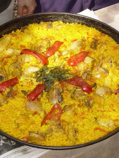 Una foto de Paella tradicional