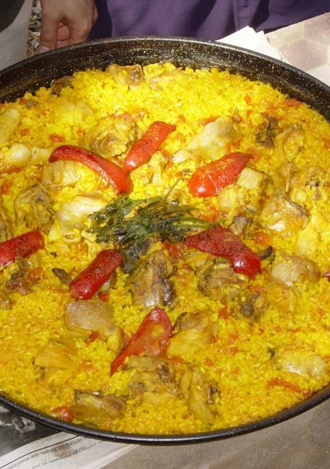 Una foto de Paella tradicional