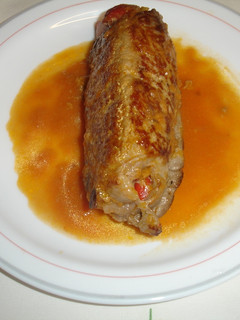 Una foto de Paupietas de ternera rellenas de verdura