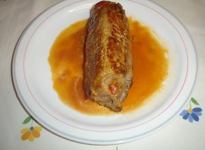 Foto principal de Paupietas de ternera rellenas de verdura