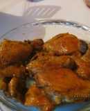 Caderas de pollo en salsa