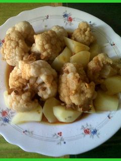 Una foto de Coliflor a la gallega