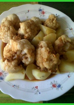 Una foto de Coliflor a la gallega