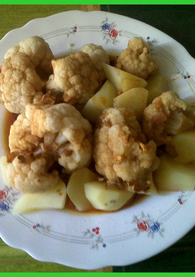 Una foto de Coliflor a la gallega