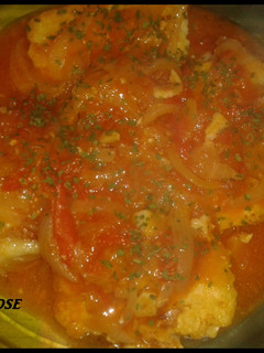 Una foto de Bacalao con fritada