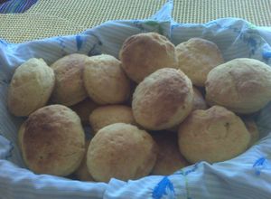 Una foto de Bisquets de camote o batata