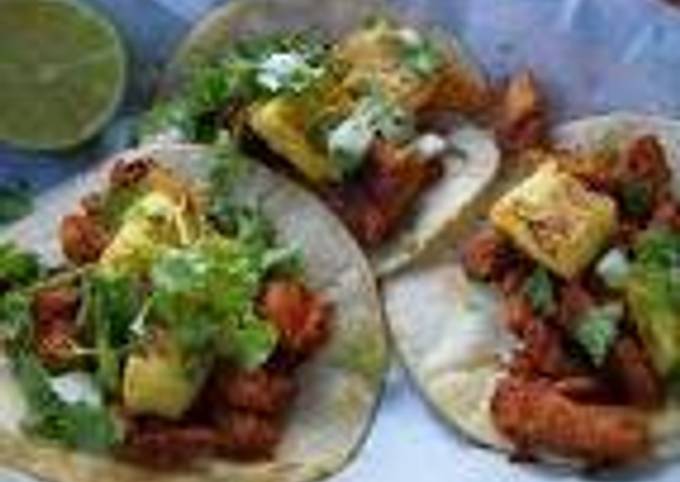 Tacos al pastor con achiote Receta de chefcubillas- Cookpad