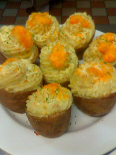 Una foto de Papas rellenas al horno