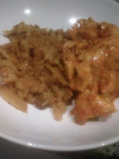 A picture of Turkey Curry.