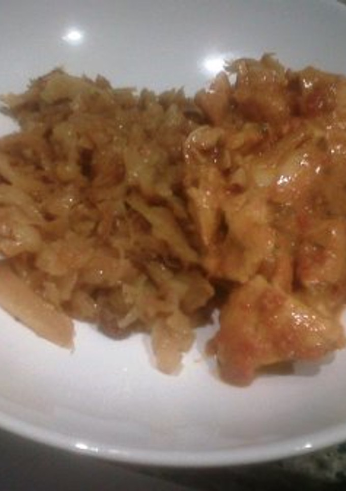 Una foto de Pavo al curry