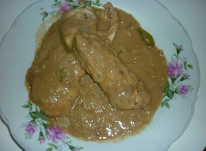 Una foto de Pollo al paté