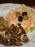 Salmón marinado casero