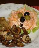 Salmón marinado casero