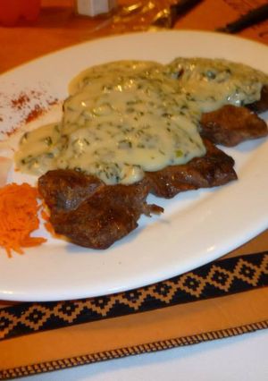 Una foto de Costillitas de cerdo a la crema