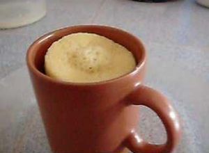 Una foto de Bizcochuelo en taza