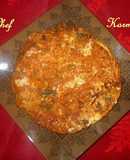 Tortilla de chorizo de soja orgánica a la mexicana