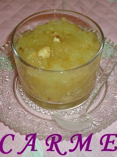 Una foto de Mermelada de manzana ácida, sidra y nueces en microondas