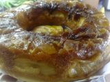 Torta de manzana invertida fácil