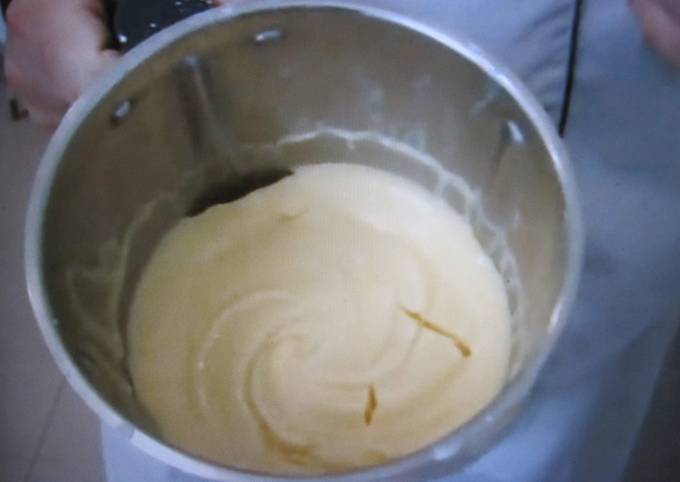 Foto principal de Crema pastelera fácil con la Thermomix
