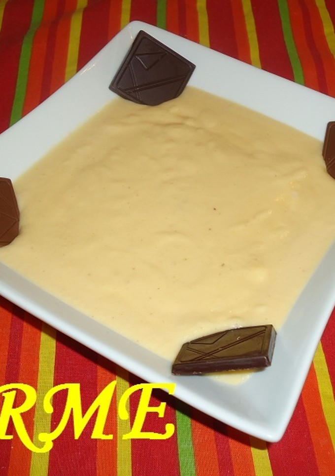 Una foto de Crema de jengibre