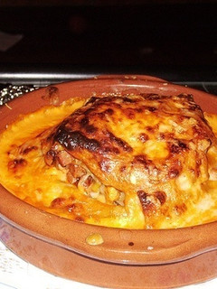 Una foto de Lasaña de carne