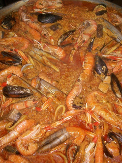 Una foto de Paella de marisco del Boquerón de Plata