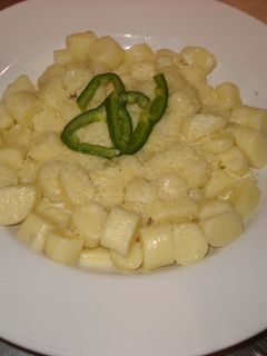 Una foto de Ñoquis de mandioca