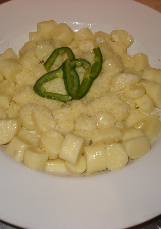 Una foto de Ñoquis de mandioca
