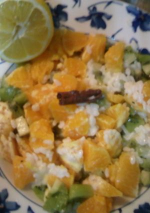 Foto principal de Arroz con leche y frutas