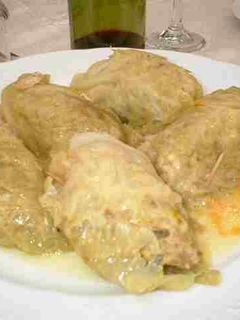 Una foto de Atillos de Col rellena de Carne