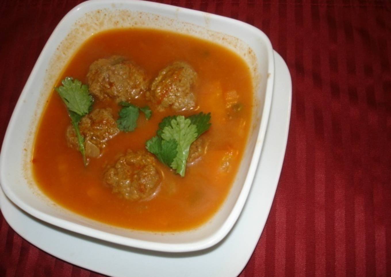 Albóndigas de carne de res casera