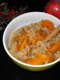 Batatas dulces con arroz y matalahuga