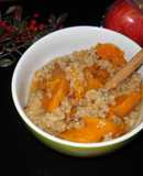 Batatas dulces con arroz y matalahuga