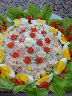 Una foto de Ensalada veraniega casera