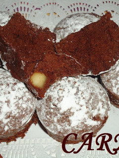 Una foto de Brownies con nueces de Macadamia