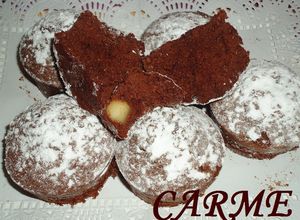 Una foto de Brownies con nueces de Macadamia