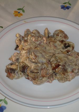 Una foto de Solomillo de cerdo al estilo de la masía