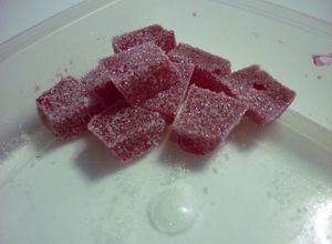 Una foto de Gomitas caseras (golosina)