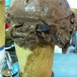 Helado de chocolate
